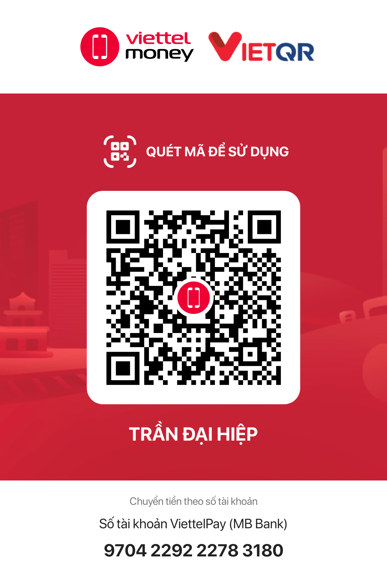 QR Code Donate